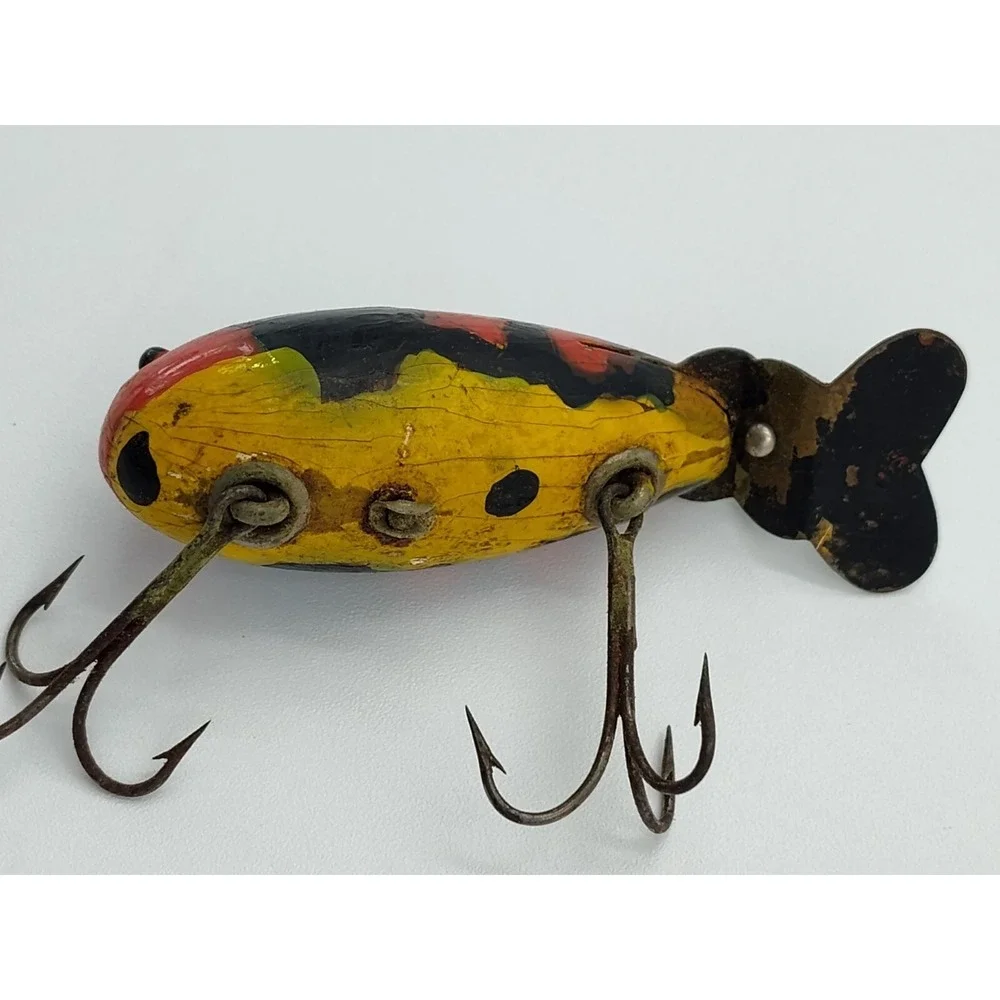 C.C.B.Co.‎ Garrett 1930's Wooden Lure ANTQ-Repainted VTG Fishing BR8.0PA2090